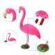 31x10.5x40cm DIY Pink Flamingo Garden Decorations Animal Model Without Wings