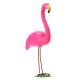 31x10.5x40cm DIY Pink Flamingo Garden Decorations Animal Model Without Wings