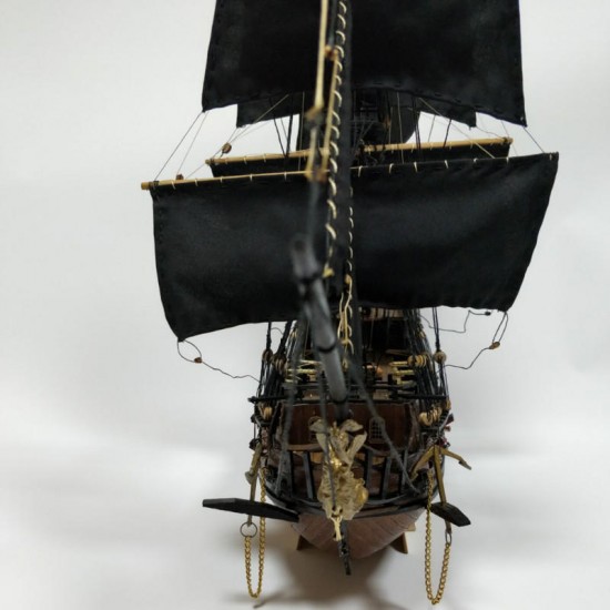 32 Inch Ship Assembly Model DIY Kits Wooden Sailing Boats Decoration Toy DIY Gift