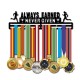 32 Medals Holder Sport Stainless Steel Running Medal Hanger Display Rack Decorations