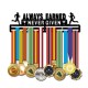 32 Medals Holder Sport Stainless Steel Running Medal Hanger Display Rack Decorations 32 Medals Holder Sport Stainless Steel Running Medal Hanger Display Rack Decorations