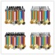 32 Medals Holder Sport Stainless Steel Running Medal Hanger Display Rack Decorations 32 Medals Holder Sport Stainless Steel Running Medal Hanger Display Rack Decorations