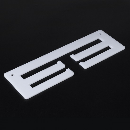 320x100x5mm 2 Tier Medal Hanger Holder Display Rack White 320x100x5mm 2 Tier Medal Hanger Holder Display Rack White