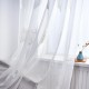3/2/1.5/1M Embroidered Sheer Curtains for Living Room Feather Modern Design Bedroom Elegant Yarn Curtains Voile