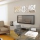 32Pcs/Set Removable 3D Vine Mirror Acrylic Wall Sticker Vinyl Decal Home Room Decorations