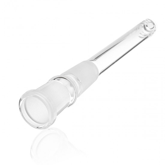 3/4 Inches Transparent Filter Pipe Tube Adapter Downstem 18mm Male to 14mm Female Banger