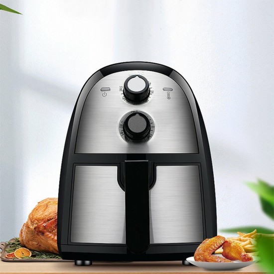 3.5L Multipurpose Oil Free Air Fryer Non-stick Temperature Timing Control 1500W 3.5L Multipurpose Oil Free Air Fryer Non-stick Temperature Timing Control 1500W