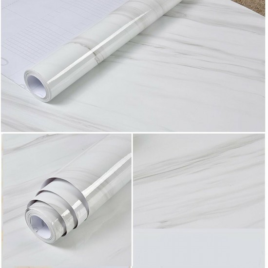 3/5M PVC Wandfolie Klebefolie Wandaufkleber Selbstklebend Marmortapete Dekofolie