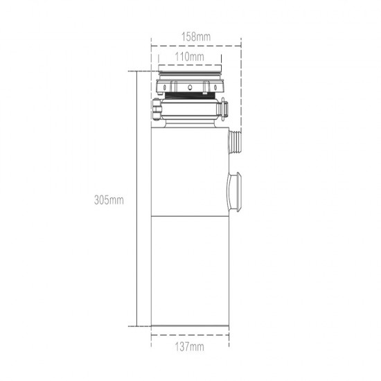 3700 r/min Kitchen Garbage Disposal High-tech Trash Food Processor Grinding Miller Machine