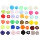 375 Sets T5 Snap Poppers Fasteners Plastic Buttons 25 colors Pliers Punching Tool