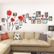 3D Acrylic Family Photo Picture Frame Wall Sticker Art Background Home Decor 3D Acrylic Family Photo Picture Frame Wall Sticker Art Background Home Decor