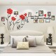 3D Acrylic Family Photo Picture Frame Wall Sticker Art Background Home Decor 3D Acrylic Family Photo Picture Frame Wall Sticker Art Background Home Decor