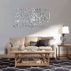 3D Acrylic Mirror Wall Sticker Home Decor Living Room Mural Islamic Wall Decal