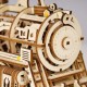 3D Assembly Wooden Puzzle Locomotive Movement Train Kit Mechanical Gears Brain Teaser Model Building Gift