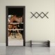 3D Creative Horse Door Wall Sticker Decals Self Adhesive Mural Home Art Decor 3D Creative Horse Door Wall Sticker Decals Self Adhesive Mural Home Art Decor