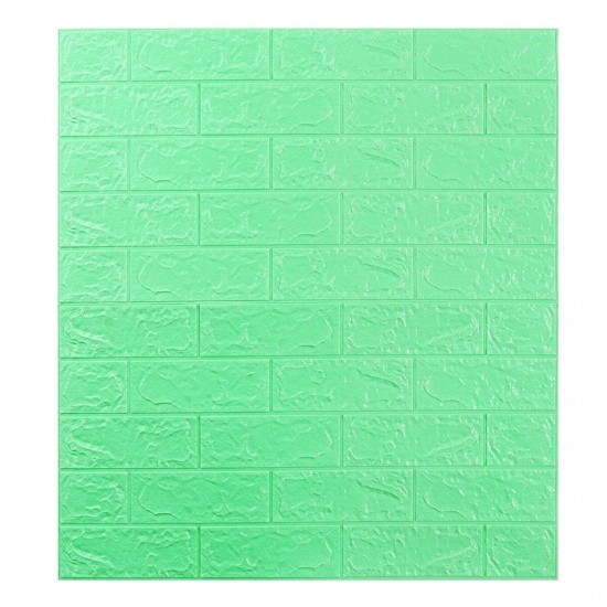 3D DIY Brick Pattern Wallpaper Waterproof Home Living Room Bed Room Kitchen Wallpaper