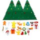 3D DIY Toddler Christmas Tree Decorations New Year Kids Children Toys Xmas Gift