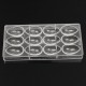 3D Easter Smooth Egg Shaped Clear Plastic Cake Candy Chocolate Mould 3D Easter Smooth Egg Shaped Clear Plastic Cake Candy Chocolate Mould