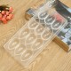 3D Easter Smooth Egg Shaped Clear Plastic Cake Candy Chocolate Mould 3D Easter Smooth Egg Shaped Clear Plastic Cake Candy Chocolate Mould