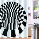 3D Effect Geometric Square Bathroom Bath Shower Curtain 180*180cm w/ 12 3D Effect Geometric Square Bathroom Bath Shower Curtain 180*180cm w/ 12