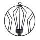 3D Geometric Candlestick Iron Wall Candle Holder Sconce Warm Home Party Decor 3D Geometric Candlestick Iron Wall Candle Holder Sconce Warm Home Party Decor