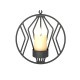 3D Geometric Candlestick Iron Wall Candle Holder Sconce Warm Home Party Decor 3D Geometric Candlestick Iron Wall Candle Holder Sconce Warm Home Party Decor