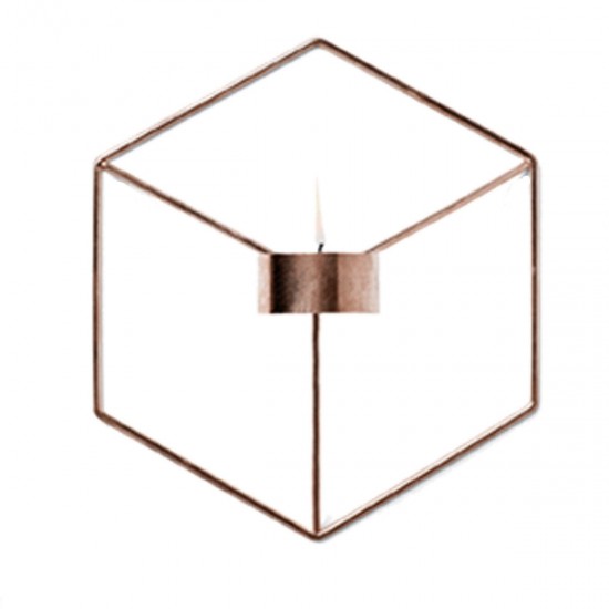 3D Geometric Nordic Style Candle Holder Iron Candlestick Handmade Wall Art Room Home Decor 3D Geometric Nordic Style Candle Holder Iron Candlestick Handmade Wall Art Room Home Decor