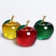 3D Glaze Crystal Apple Figurine Glass Paperweight Wedding Favor Decor 60mm/50mm 3D Glaze Crystal Apple Figurine Glass Paperweight Wedding Favor Decor 60mm/50mm
