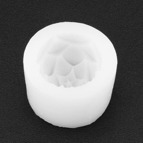 3D Handmade Silicone Lotus Flower Soap Mold Candle Making Mold Resin