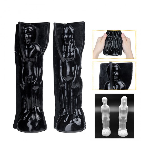 3D Men Women Shaped Candle Mold DIY Handmade Making Soap Mould Molds Craft Tool
