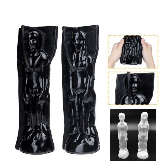 3D Men Women Shaped Candle Mold DIY Handmade Making Soap Mould Molds Craft Tool 3D Men Women Shaped Candle Mold DIY Handmade Making Soap Mould Molds Craft Tool