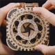 3D Self-Assembly Wooden Treasure Box Mechanical Gears Building Kits Puzzle Building Model Gift