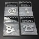 3D Self-adhesive Chrome Number Letter Symbol Sign Car Sticker 3D Self-adhesive Chrome Number Letter Symbol Sign Car Sticker
