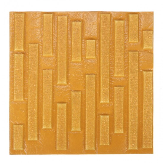 3D Self-adhesive Wall Sticker Foam Brick Pattern Environmental Wall Sticker Decorations