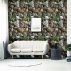 3D Stereo Simulation Dining Room Wall Sticker Self-adhesive Wallpaper for Living Room Apartment