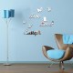 3D Vinyl Mirror Wall Sticker Butterflies Mural Decal DIY Decor