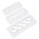 3Pcs Plastic Flower Cake Pan Biscuit Fondant Sugarcraft Embosser Molds Embossing Cut Tools 3Pcs Plastic Flower Cake Pan Biscuit Fondant Sugarcraft Embosser Molds Embossing Cut Tools