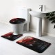 3Pcs/Set Bath Carpet Set Forest Pattern Non-Slip Bathroom Toilet Seat Covers Floor Mats Rug Set 3Pcs/Set Bath Carpet Set Forest Pattern Non-Slip Bathroom Toilet Seat Covers Floor Mats Rug Set