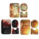 3Pcs/Set Bath Carpet Set Forest Pattern Non-Slip Bathroom Toilet Seat Covers Floor Mats Rug Set 3Pcs/Set Bath Carpet Set Forest Pattern Non-Slip Bathroom Toilet Seat Covers Floor Mats Rug Set