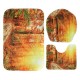 3Pcs/Set Bath Carpet Set Forest Pattern Non-Slip Bathroom Toilet Seat Covers Floor Mats Rug Set 3Pcs/Set Bath Carpet Set Forest Pattern Non-Slip Bathroom Toilet Seat Covers Floor Mats Rug Set