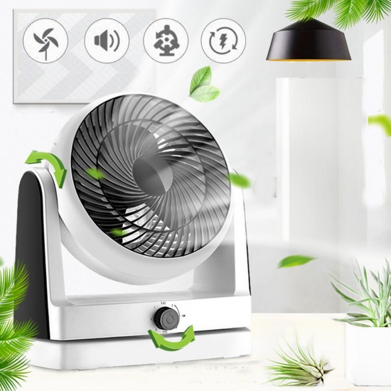3W 220V Quiet Cooling Air Circulator Table Fan Wall Mounted Fans Power Speed For Home