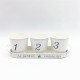 3pcs/Set Iron Bucket Flower Pot Tray Small Pots Herbs Planter Garden Window Pots 3pcs/Set Iron Bucket Flower Pot Tray Small Pots Herbs Planter Garden Window Pots