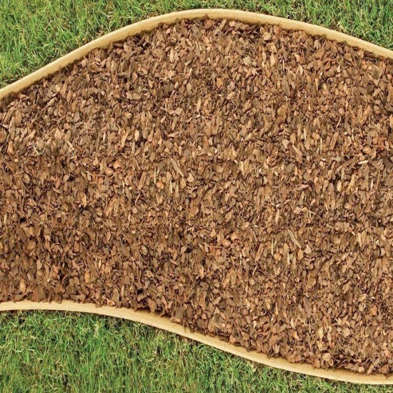 3'' x 5'' Plastic Garden Backyard Landscape Lawn Edging Plant Border Decorations 3'' x 5'' Plastic Garden Backyard Landscape Lawn Edging Plant Border Decorations