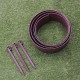 3'' x 5'' Plastic Garden Backyard Landscape Lawn Edging Plant Border Decorations 3'' x 5'' Plastic Garden Backyard Landscape Lawn Edging Plant Border Decorations