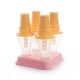 4-Cavity Frozen Ice Cream Pop Mold Popsicle Stick Juice Maker Lolly Mould Tray Kitchen DIY 4-Cavity Frozen Ice Cream Pop Mold Popsicle Stick Juice Maker Lolly Mould Tray Kitchen DIY
