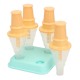 4-Cavity Frozen Ice Cream Pop Mold Popsicle Stick Juice Maker Lolly Mould Tray Kitchen DIY 4-Cavity Frozen Ice Cream Pop Mold Popsicle Stick Juice Maker Lolly Mould Tray Kitchen DIY