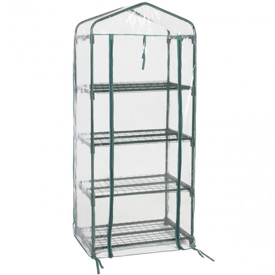 4 Tier Greenhouse Cover Mini Outdoor Indoor Garden Plant Growhouse Cover Without Frame 4 Tier Greenhouse Cover Mini Outdoor Indoor Garden Plant Growhouse Cover Without Frame