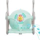 4 in 1 Slide Playset Ladder Stand Children Slide Basketball Backboard Ring Swing Set 4 in 1 Slide Playset Ladder Stand Children Slide Basketball Backboard Ring Swing Set