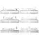400x142x2mm Sporting Medal Hangers Gym Football Basketball Match Rack Wall Display Holder 400x142x2mm Sporting Medal Hangers Gym Football Basketball Match Rack Wall Display Holder