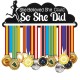 400x158mm Medals Holder Sport Metal Steel Running Medal Hanger Display Rack Decorations 400x158mm Medals Holder Sport Metal Steel Running Medal Hanger Display Rack Decorations